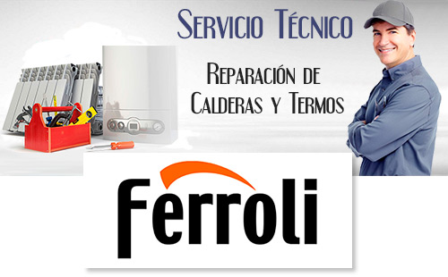 Reparacion de calderas Ferroli.