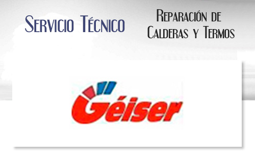 Reparacion de calderas Geiser.