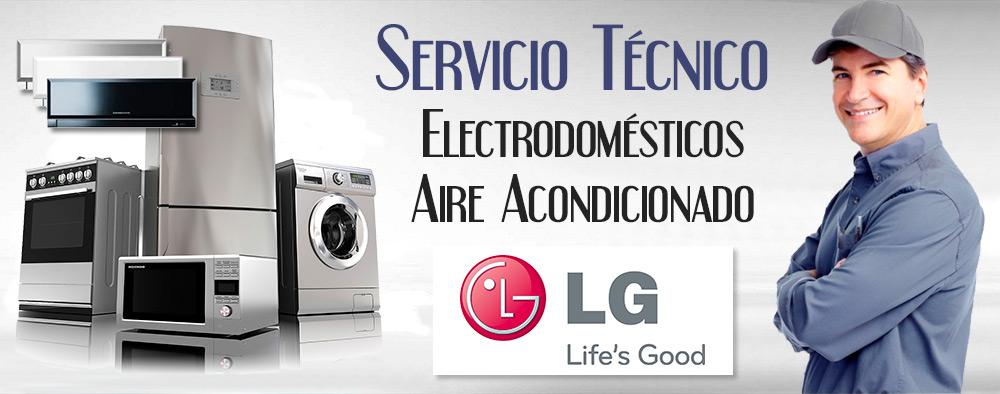 Reparacion de electrodomesticos y aire acondicionado LG.