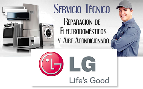 Reparacion de electrodomesticos y aire acondicionado LG.